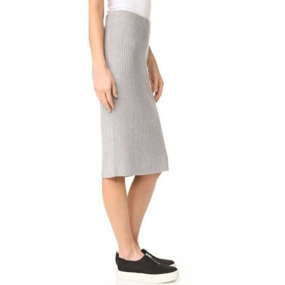 Cupcakes and Cashmere Charleigh Rib Knit Skirt Sm - Picture 1 of 14